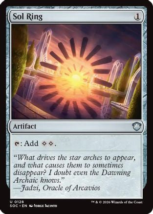 Sol Ring (SOC-128) - Commander: Secrets of Strixhaven