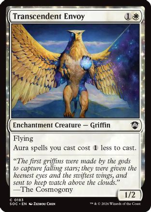 Transcendent Envoy (SOC-183) - Commander: Secrets of Strixhaven