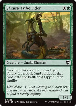 Sakura-Tribe Elder (SOC-285) - Commander: Secrets of Strixhaven