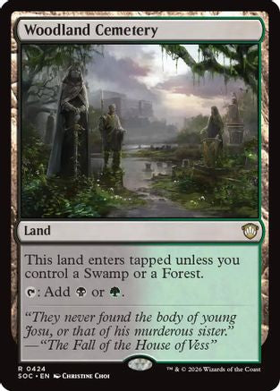 Woodland Cemetery (SOC-424) - Commander: Secrets of Strixhaven