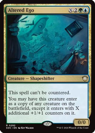 Altered Ego (SOC-292) - Commander: Secrets of Strixhaven