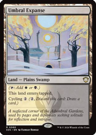 Umbral Expanse (SOC-060) - Commander: Secrets of Strixhaven