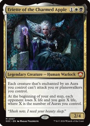Eriette of the Charmed Apple (SOC-307) - Commander: Secrets of Strixhaven