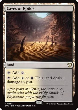 Caves of Koilos (SOC-365) - Commander: Secrets of Strixhaven
