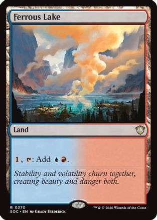 Ferrous Lake (SOC-370) - Commander: Secrets of Strixhaven
