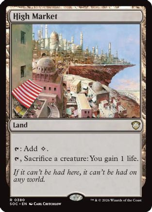 High Market (SOC-380) - Commander: Secrets of Strixhaven