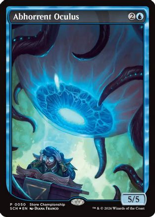 Abhorrent Oculus (GAME-050) - Game Day & Store Championship Promos Foil