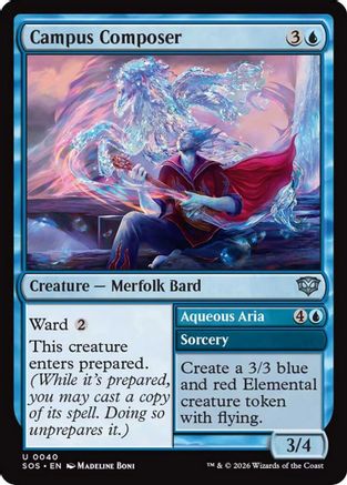 Campus Composer (SOS-040) - Secrets of Strixhaven Foil