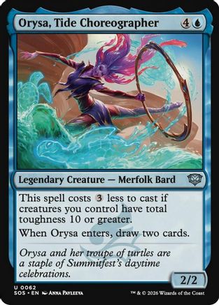 Orysa, Tide Choreographer (SOS-062) - Secrets of Strixhaven