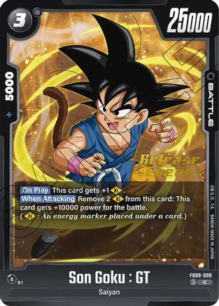 Son Goku : GT - FB09-099 (FB09-099) - Dual Evolution Release Event Cards