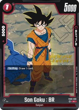 Son Goku : BR - FB09-008 (FB09-008) - Dual Evolution Release Event Cards