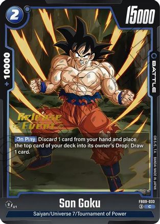 Son Goku - FB09-033 (FB09-033) - Dual Evolution Release Event Cards