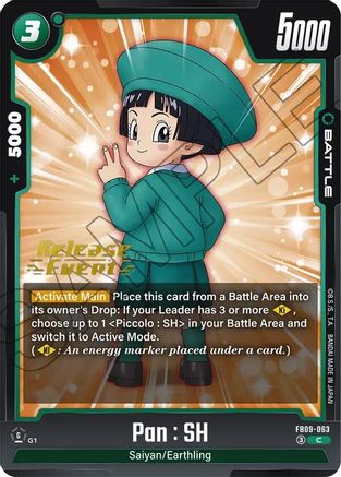 Pan : SH - FB09-063 (FB09-063) - Dual Evolution Release Event Cards