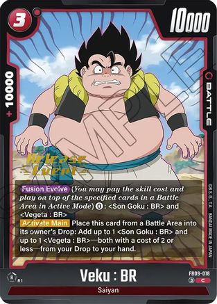 Veku : BR - FB09-016 (FB09-016) - Dual Evolution Release Event Cards