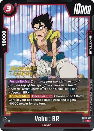 Veku : BR - FB09-017 (FB09-017) - Dual Evolution Release Event Cards