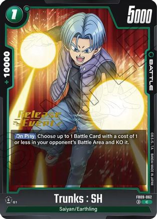 Trunks : SH (FB09-062) - Dual Evolution Release Event Cards
