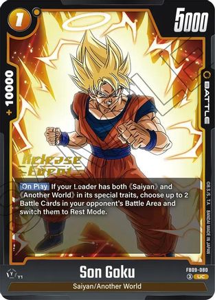 Son Goku - FB09-080 (FB09-080) - Dual Evolution Release Event Cards
