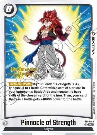 Pinnacle of Strength (FB09-119) - Dual Evolution Release Event Cards