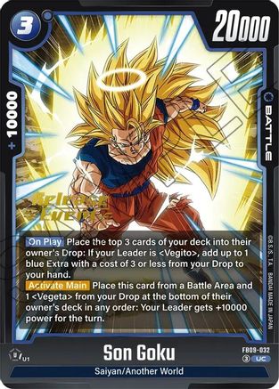 Son Goku - FB09-032 (FB09-032) - Dual Evolution Release Event Cards