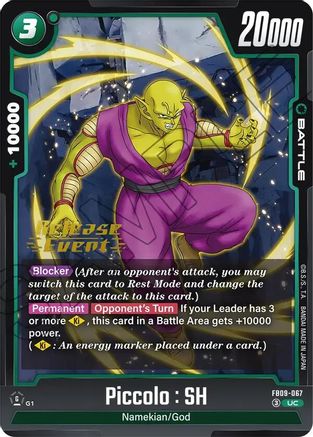 Piccolo : SH - FB09-067 (FB09-067) - Dual Evolution Release Event Cards