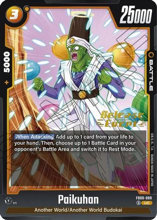 Paikuhan - FB09-089 (FB09-089) - Dual Evolution Release Event Cards