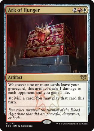 Ark of Hunger (SOS-173) - Secrets of Strixhaven Foil