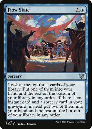 Flow State (SOS-049) - Secrets of Strixhaven Foil