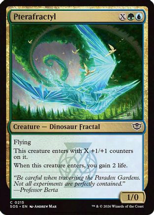 Pterafractyl (SOS-215) - Secrets of Strixhaven Foil