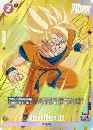 Son Goku : BR - FB09-009 (Limited Pack 26-27 WAVE1) (FB09-009) - Tournament and Championship Promos Holofoil