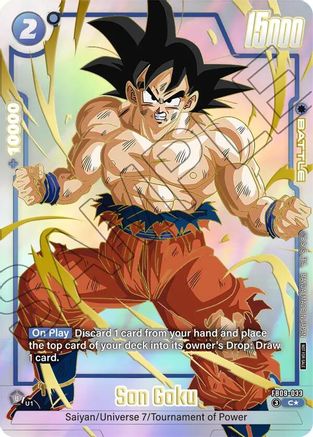 Son Goku - FB09-033 (Limited Pack 26-27 WAVE1) (FB09-033) - Tournament and Championship Promos Holofoil