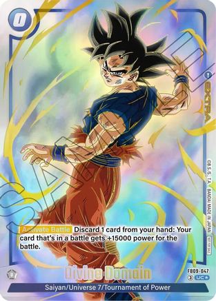Divine Domain (Limited Pack 26-27 WAVE1) (FB09-047) - Tournament and Championship Promos Holofoil