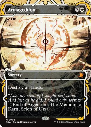 Armageddon (SOA-003) - Secrets of Strixhaven: Mystical Archive Foil