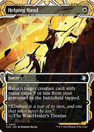Helping Hand (SOA-005) - Secrets of Strixhaven: Mystical Archive Foil