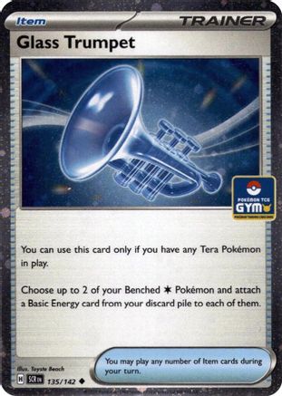 Glass Trumpet (Gym Stamp Asia Exclusive) 135  - Holofoil Miscellaneous Cards & Products - Uncommon