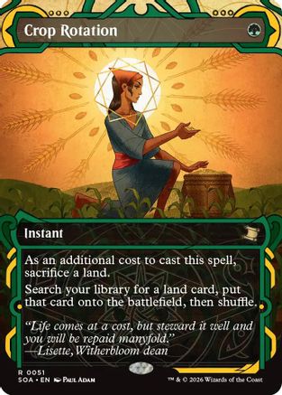 Crop Rotation (SOA-051) - Secrets of Strixhaven: Mystical Archive Foil