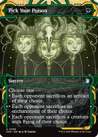 Pick Your Poison (SOA-055) - Secrets of Strixhaven: Mystical Archive Foil
