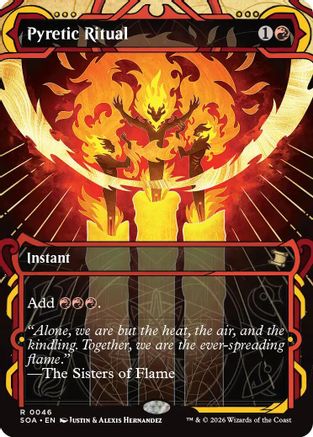 Pyretic Ritual (SOA-046) - Secrets of Strixhaven: Mystical Archive Foil