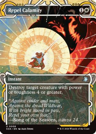 Repel Calamity (SOA-008) - Secrets of Strixhaven: Mystical Archive Foil