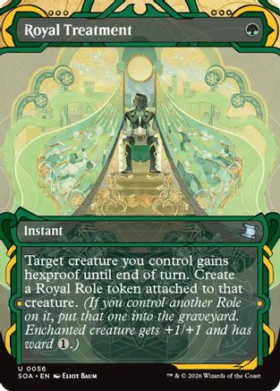 Royal Treatment (SOA-056) - Secrets of Strixhaven: Mystical Archive Foil