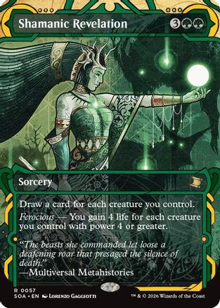Shamanic Revelation (SOA-057) - Secrets of Strixhaven: Mystical Archive