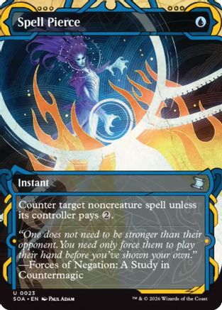 Spell Pierce (SOA-023) - Secrets of Strixhaven: Mystical Archive Foil