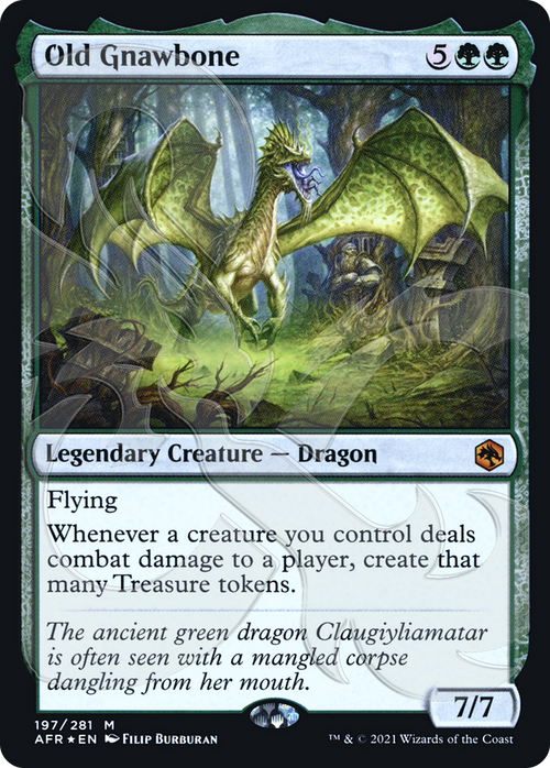 Old Gnawbone (AFR&-197A) - Adventures in the Forgotten Realms Promos Foil