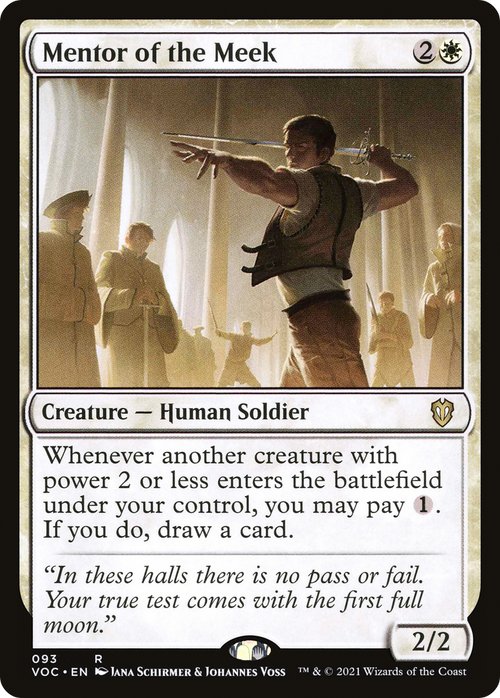 Mentor of the Meek (VOC-093) - Crimson Vow Commander