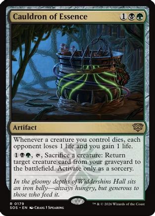 Cauldron of Essence (SOS-179) - Secrets of Strixhaven