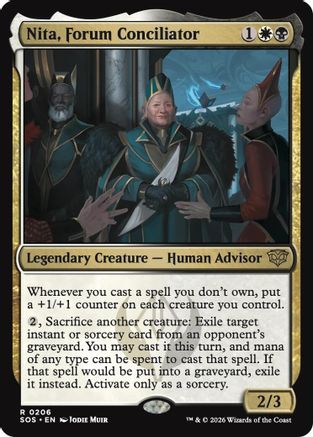 Nita, Forum Conciliator (SOS-206) - Secrets of Strixhaven