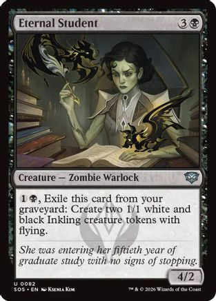 Eternal Student (SOS-082) - Secrets of Strixhaven Foil