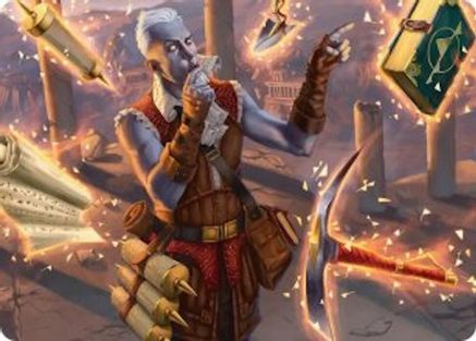 Dig Site Inventory Art Card (ASSOS-002) - Art Series: Secrets of Strixhaven