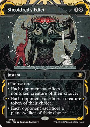 Sheoldred's Edict (SOA-032) - Secrets of Strixhaven: Mystical Archive