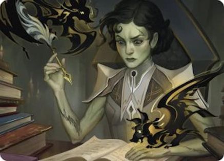 Eternal Student Art Card (ASSOS-011) - Art Series: Secrets of Strixhaven