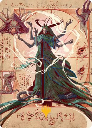 Tragedy Feaster Art Card (Gold-Stamped Planeswalker Symbol) (ASSOS-030) - Art Series: Secrets of Strixhaven